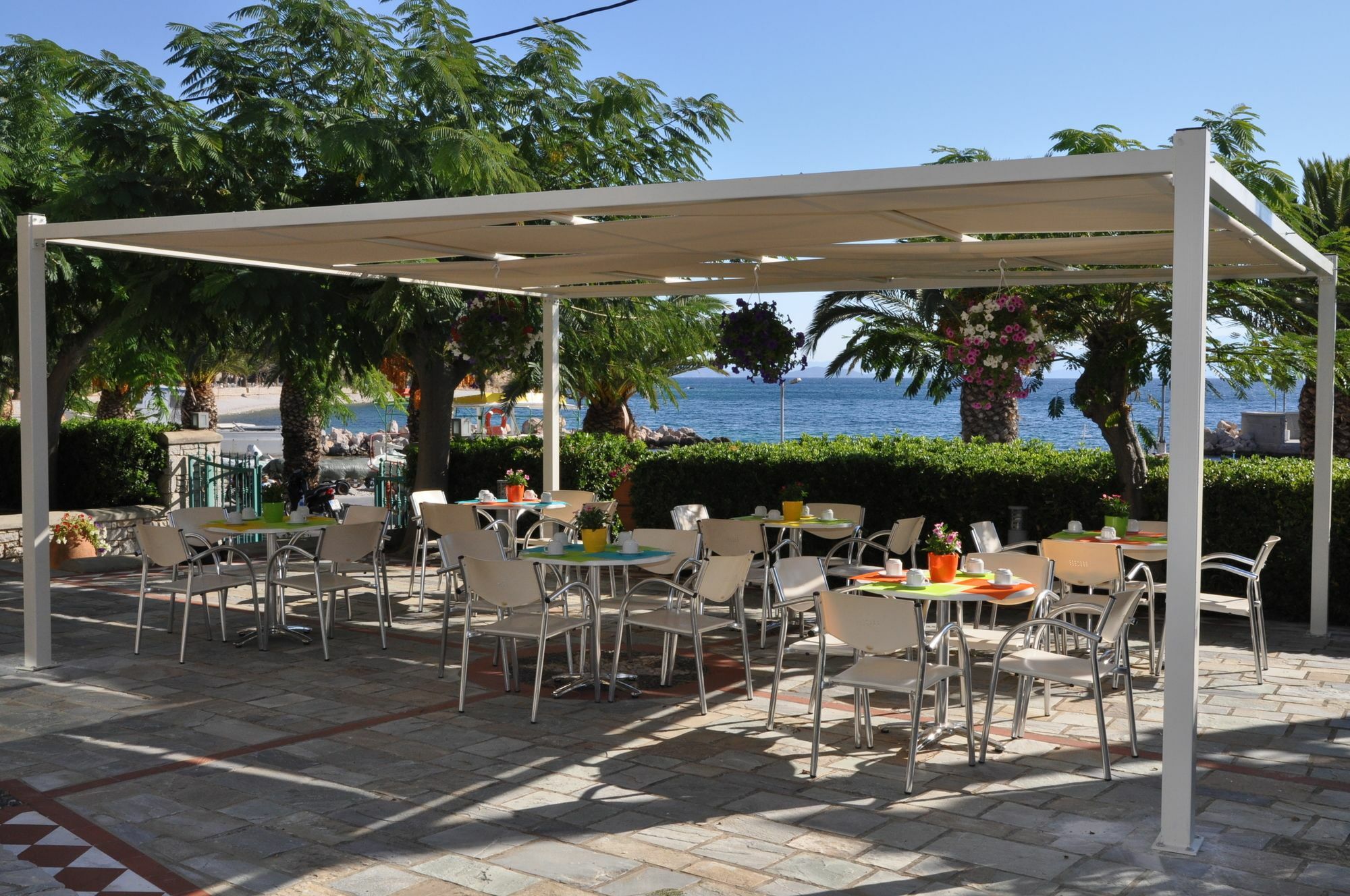 Kyveli Hotel Apartments Vrontádos Exterior foto